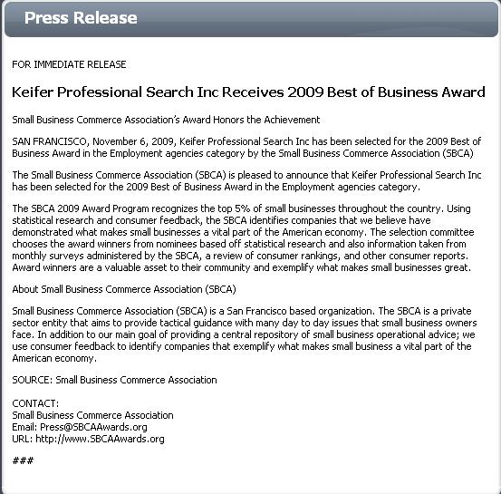 Press Release